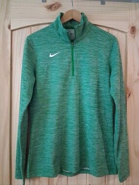 Nike Dry-Fit Quarter Zip Shirt Sz L
